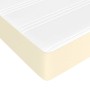 Cream synthetic leather pocket spring mattress 90x200x20 cm by vidaXL, Mattresses - Ref: Foro24-347724, Price: 156,67 €, Disc...