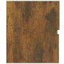 Waschbeckenschrank aus geräuchertem Eichensperrholz, 80 x 38,5 x 45 cm von vidaXL, Badezimmermöbel - Ref: Foro24-815651, Prei...