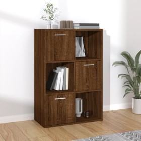 Oak brown storage cabinet 60x29.5x90 cm by vidaXL, Bookcases and shelves - Ref: Foro24-815455, Price: 72,60 €, Discount: %