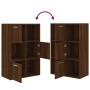 Mueble de almacenaje marrón roble 60x29,5x90 cm de vidaXL, Librerías y estanterías - Ref: Foro24-815455, Precio: 72,60 €, Des...