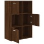 Mueble de almacenaje marrón roble 60x29,5x90 cm de vidaXL, Librerías y estanterías - Ref: Foro24-815455, Precio: 72,60 €, Des...