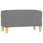 Dark gray fabric bench 70x35x41 cm by vidaXL, Banks - Ref: Foro24-349368, Price: 46,74 €, Discount: %