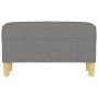 Dark gray fabric bench 70x35x41 cm by vidaXL, Banks - Ref: Foro24-349368, Price: 46,74 €, Discount: %