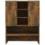 Waschmaschinenschrank in Räuchereiche 70,5x25,5x90 cm von vidaXL, Zubehör für Waschmaschinen und Trockner - Ref: Foro24-81594...