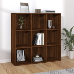 Estantería marrón roble 98x29x97,5 cm de vidaXL, Librerías y estanterías - Ref: Foro24-815452, Precio: 75,50 €, Descuento: %