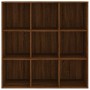 Estantería marrón roble 98x29x97,5 cm de vidaXL, Librerías y estanterías - Ref: Foro24-815452, Precio: 71,60 €, Descuento: %