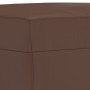 Brown synthetic leather footstool 60x50x41 cm by vidaXL, Ottomans - Ref: Foro24-349289, Price: 60,88 €, Discount: %