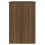 Escritorio de madera contrachapada marrón roble 100x50x76 cm de vidaXL, Escritorios - Ref: Foro24-815488, Precio: 73,62 €, De...