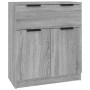 Sideboards 3 pieces plywood gray Sonoma by vidaXL, Sideboards - Ref: Foro24-3115834, Price: 157,99 €, Discount: %