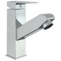 Grifo para lavabo con función extraíble cromado 157x172 mm de vidaXL, Grifos - Ref: Foro24-149075, Precio: 38,43 €, Descuento: %