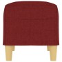 Red wine red fabric bench 70x35x41 cm by vidaXL, Banks - Ref: Foro24-349373, Price: 59,25 €, Discount: %