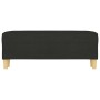 Banco de tela negro 100x35x41 cm de vidaXL, Bancos - Ref: Foro24-349379, Precio: 58,09 €, Descuento: %