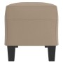 Banco de cuero sintético color capuchino 100x35x41 cm de vidaXL, Bancos - Ref: Foro24-349464, Precio: 60,60 €, Descuento: %