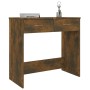 Escritorio de madera contrachapada roble ahumado 80x40x75 cm de vidaXL, Escritorios - Ref: Foro24-815474, Precio: 54,91 €, De...