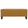 Brown velvet bench 100x35x41 cm by vidaXL, Banks - Ref: Foro24-349428, Price: 65,74 €, Discount: %