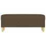 Banco de tela marrón 100x35x41 cm de vidaXL, Bancos - Ref: Foro24-349378, Precio: 61,94 €, Descuento: %