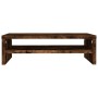 Smoked oak plywood monitor stand 42x24x13 cm by vidaXL, TV Furniture - Ref: Foro24-815267, Price: 23,07 €, Discount: %