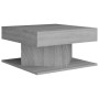 Sonoma gray plywood coffee table 57x57x30 cm by vidaXL, Coffee table - Ref: Foro24-815943, Price: 49,74 €, Discount: %