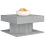 Sonoma gray plywood coffee table 57x57x30 cm by vidaXL, Coffee table - Ref: Foro24-815943, Price: 49,74 €, Discount: %