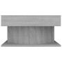 Sonoma gray plywood coffee table 57x57x30 cm by vidaXL, Coffee table - Ref: Foro24-815943, Price: 49,74 €, Discount: %