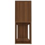 Estantería de madera contrachapada marrón roble 100x24x63 cm de vidaXL, Librerías y estanterías - Ref: Foro24-816040, Precio:...