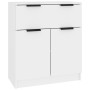 Sideboards 3 units glossy white plywood by vidaXL, Sideboards - Ref: Foro24-3115832, Price: 155,99 €, Discount: %