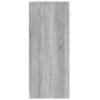 Armario de baño madera contrachapada gris Sonoma 60x33x80 cm de vidaXL, Muebles de baño - Ref: Foro24-815664, Precio: 74,32 €...