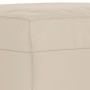 Cream microfiber fabric bench 70x35x41 cm by vidaXL, Banks - Ref: Foro24-349449, Price: 55,45 €, Discount: %