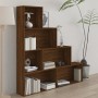 Oak brown shelving 155x24x160 cm by vidaXL, Bookcases and shelves - Ref: Foro24-815362, Price: 81,81 €, Discount: %