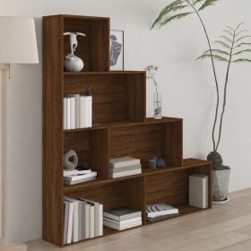 Eichenbraunes Regal 155x24x160 cm von vidaXL, Bücherregale und Regale - Ref: Foro24-815362, Preis: 81,60 €, Rabatt: %