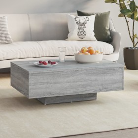 Mesa de centro madera contrachapada gris Sonoma 85x55x31 cm de vidaXL, Mesas de centro - Ref: Foro24-815760, Precio: 56,99 €,...