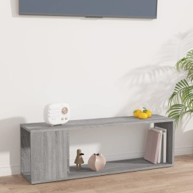 Mueble de TV madera contrachapada gris Sonoma 100x24x32 cm de vidaXL, Muebles TV - Ref: Foro24-816036, Precio: 31,21 €, Descu...