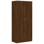 Armario madera contrachapada color roble marrón 90x52x200 cm de vidaXL, Armarios roperos - Ref: Foro24-815356, Precio: 205,85...