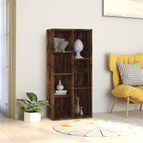 Smoked oak color shelf 50x25x106 cm by vidaXL, Bookcases and shelves - Ref: Foro24-815444, Price: 54,99 €, Discount: %