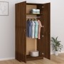 Brown oak plywood cabinet 90x52x200 cm by vidaXL, Wardrobes - Ref: Foro24-815356, Price: 205,65 €, Discount: %