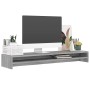 Sonoma gray plywood monitor stand 100x24x13cm by vidaXL, Monitor and TV stands - Ref: Foro24-815292, Price: 35,99 €, Discount: %