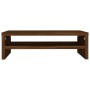 Plywood oak brown monitor stand 42x24x13cm by vidaXL, TV Furniture - Ref: Foro24-815269, Price: 22,20 €, Discount: %