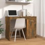 Smoked oak plywood desk 100x50x76 cm by vidaXL, Desks - Ref: Foro24-815486, Price: 64,28 €, Discount: %