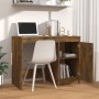 Smoked oak plywood desk 100x50x76 cm by vidaXL, Desks - Ref: Foro24-815486, Price: 64,28 €, Discount: %