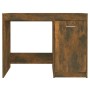 Smoked oak plywood desk 100x50x76 cm by vidaXL, Desks - Ref: Foro24-815486, Price: 64,28 €, Discount: %