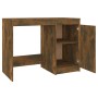 Escritorio madera contrachapada roble ahumado 100x50x76 cm de vidaXL, Escritorios - Ref: Foro24-815486, Precio: 64,28 €, Desc...