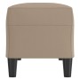 Banco de cuero sintético color capuchino 100x35x41 cm de vidaXL, Bancos - Ref: Foro24-349420, Precio: 59,07 €, Descuento: %