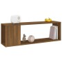 Brown oak plywood TV cabinet 100x24x32 cm by vidaXL, TV Furniture - Ref: Foro24-816037, Price: 29,75 €, Discount: %