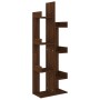 Brown oak plywood shelf 48x25.5x140 cm by vidaXL, Bookcases and shelves - Ref: Foro24-816007, Price: 62,30 €, Discount: %