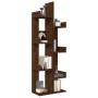 Brown oak plywood shelf 48x25.5x140 cm by vidaXL, Bookcases and shelves - Ref: Foro24-816007, Price: 62,30 €, Discount: %