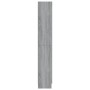 Vitrina de madera contrachapada gris sonoma 82,5x30,5x185,5 cm de vidaXL, Librerías y estanterías - Ref: Foro24-815622, Preci...