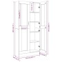 Sonoma gray plywood display case 82.5x30.5x185.5 cm by vidaXL, Bookcases and shelves - Ref: Foro24-815622, Price: 181,39 €, D...