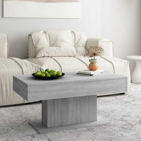 Engineered wood Sonoma gray coffee table 96x50x45 cm by vidaXL, Coffee table - Ref: Foro24-815835, Price: 67,31 €, Discount: %