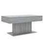 Mesa de centro madera de ingeniería gris Sonoma 96x50x45 cm de vidaXL, Mesas de centro - Ref: Foro24-815835, Precio: 61,24 €,...