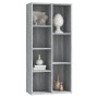 Sonoma gray shelving 50x25x106 cm by vidaXL, Bookcases and shelves - Ref: Foro24-815445, Price: 62,92 €, Discount: %